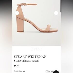 Stuart Weitzman block heels